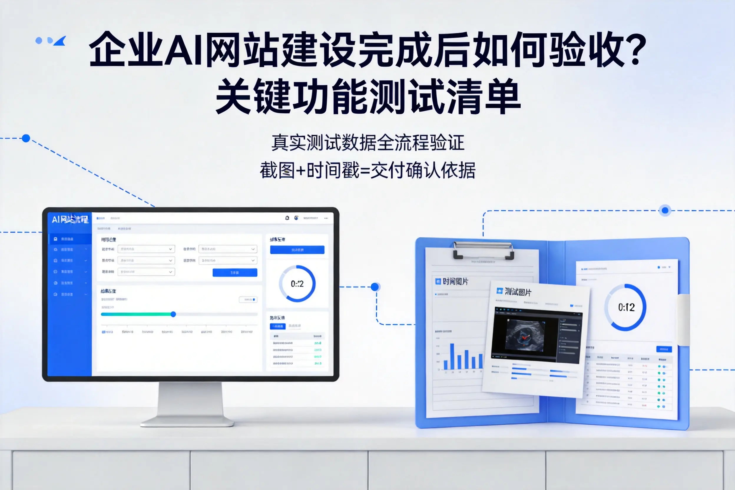临沂企业AI网站建设完成后如何验收?关键功能测试清单