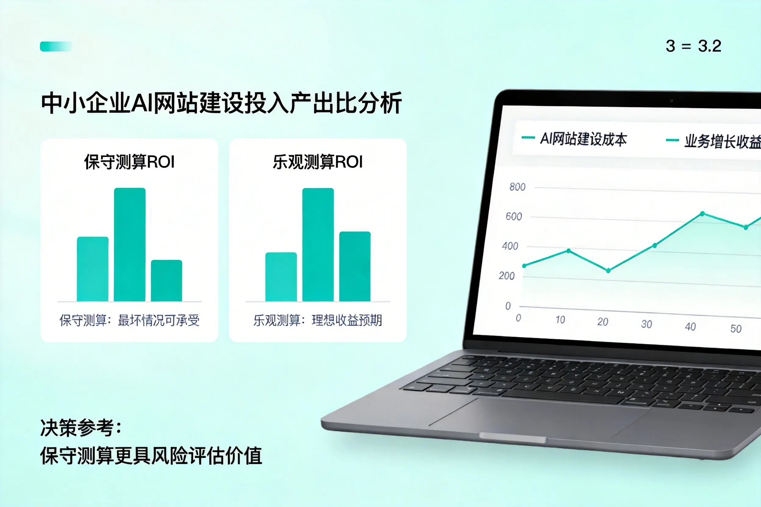 临沂中小企业AI网站建设投入产出比怎么算？先看这份分析