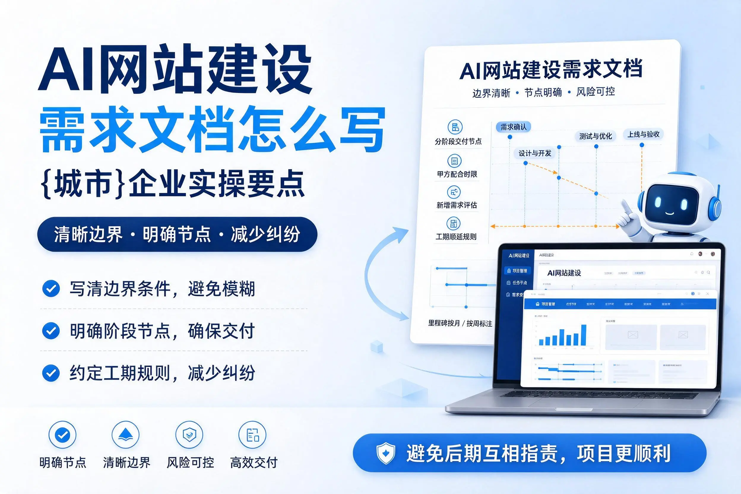 AI网站建设需求文档怎么写,临沂企业实操要点