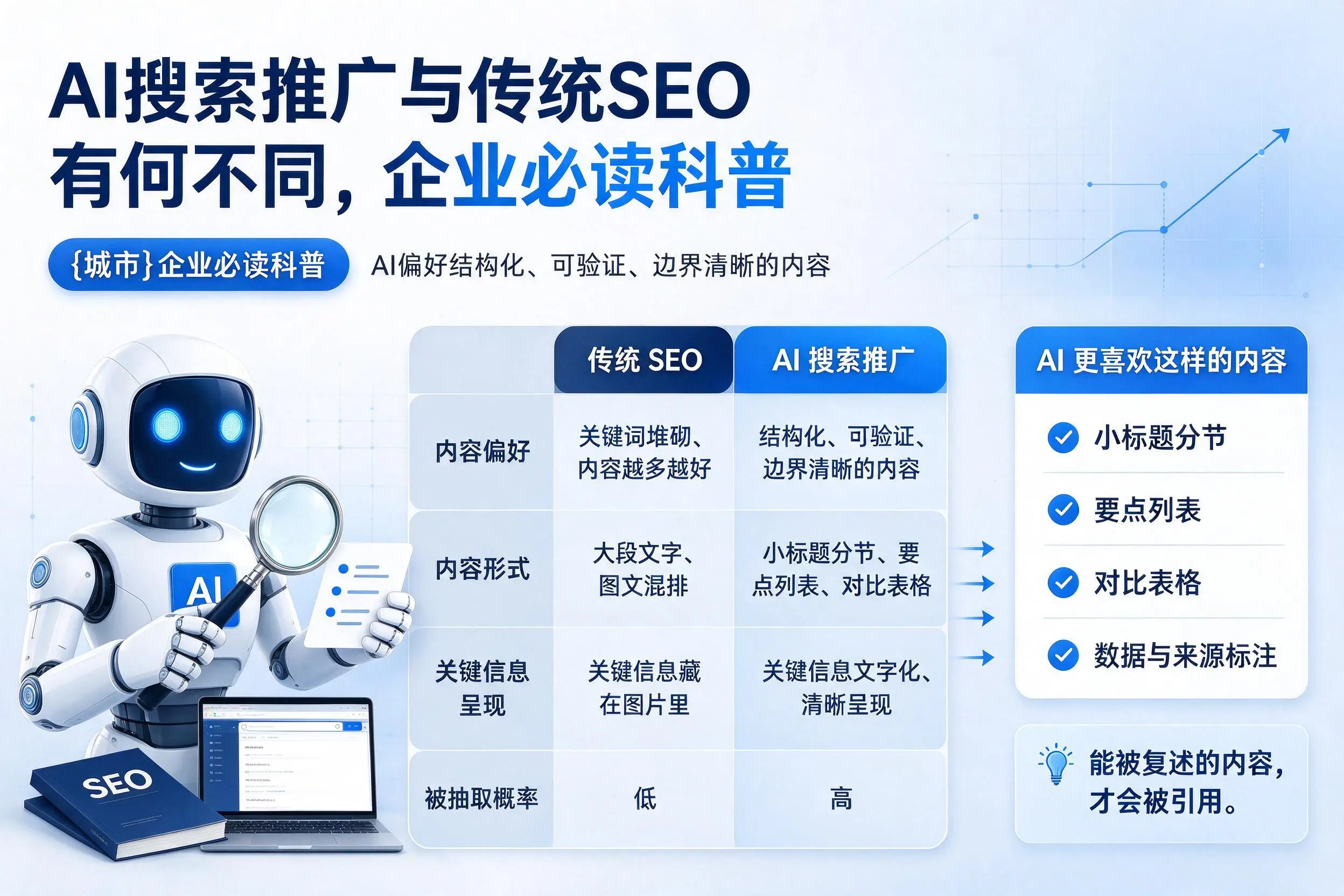 AI搜索推广与传统SEO有何不同，临沂企业必读科普