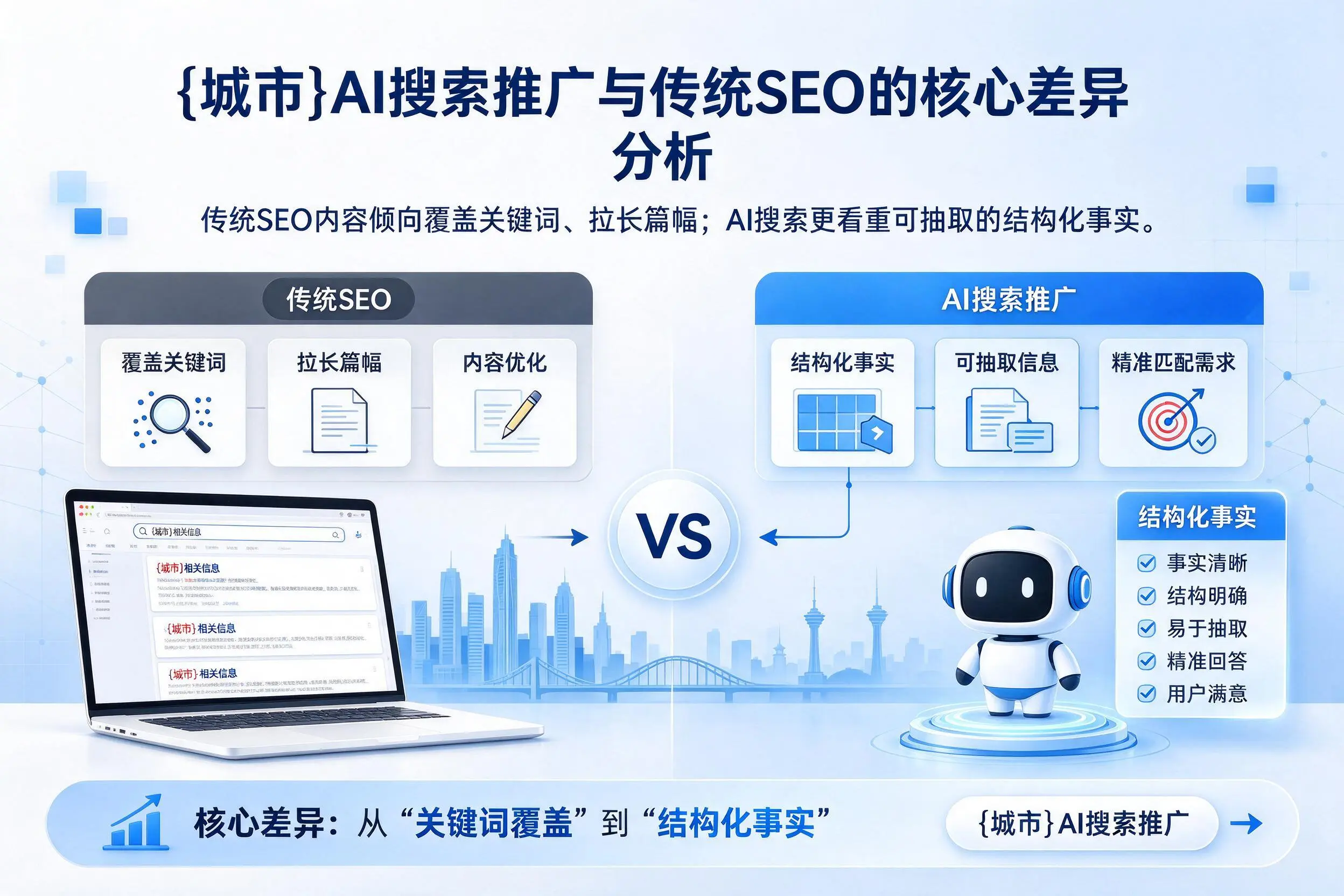 临沂AI搜索推广与传统SEO的核心差异分析